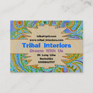 Visita Tarjeta de perfil Tribal Interiors 3
