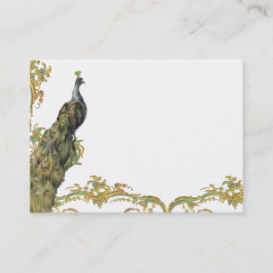 Visita Tarjeta de perfil y de negocios Peacock & Filigree