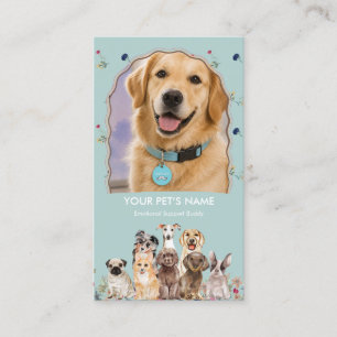 Visita Tarjeta de Perro de Terapia