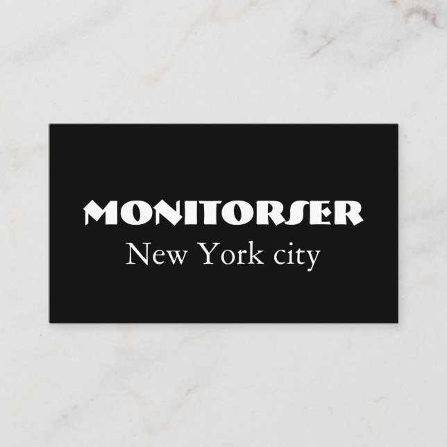 Visita Tarjeta de Personalizable moderna (Anverso)