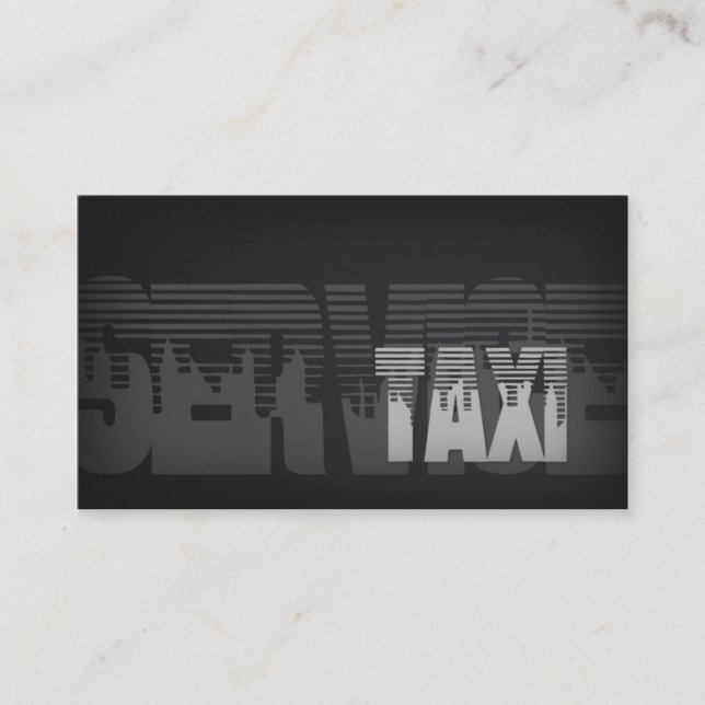 Visita Tarjeta de plata llana simple del servicio del (Anverso)