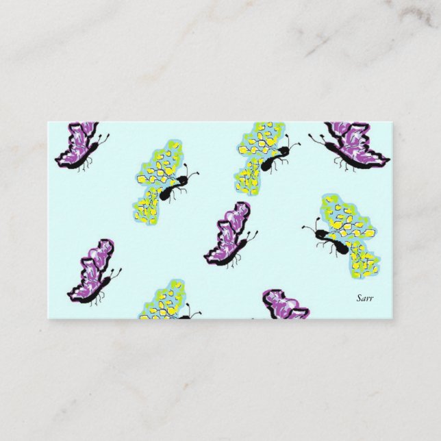 Visita Tarjeta de presentación (Anverso)