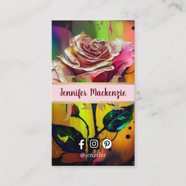 Visita Tarjeta de presentación (Anverso)