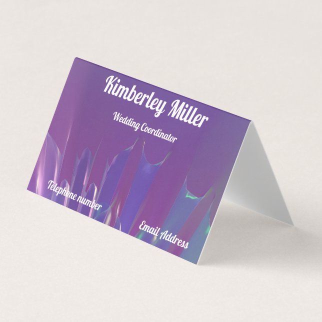 Visita Tarjeta de presentación (Anverso)