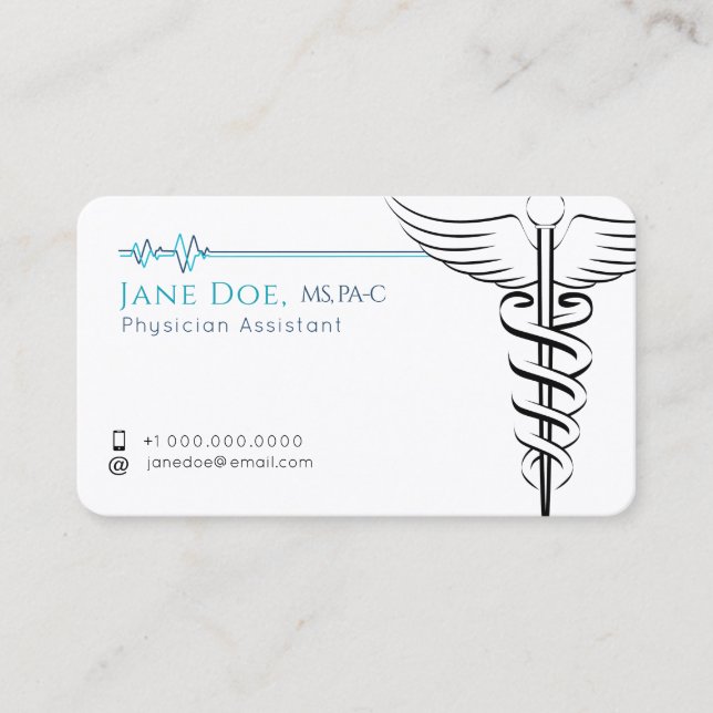 Visita Tarjeta de presentación (Anverso)