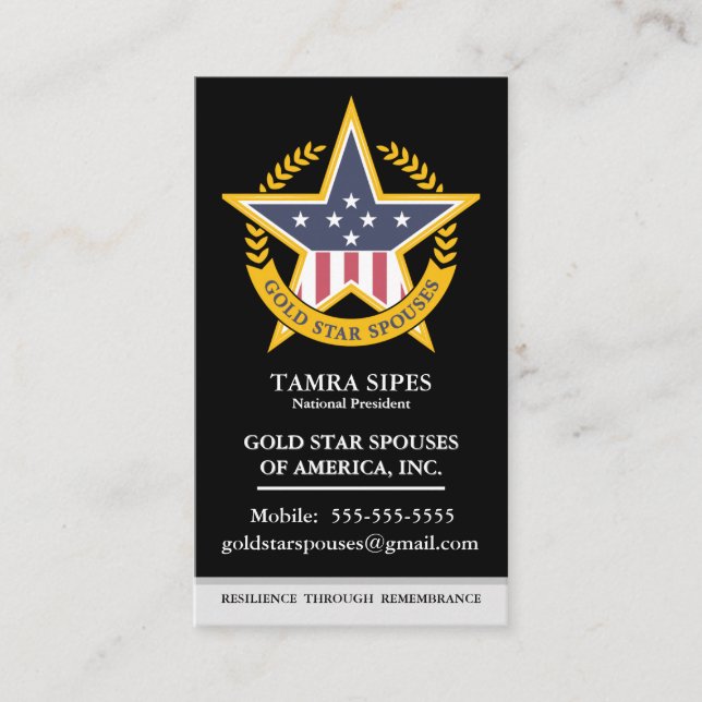 Visita Tarjeta de presentación (Anverso)