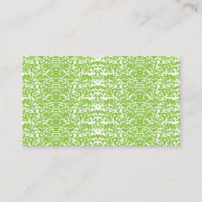 Visita Tarjeta de presentación (Anverso)