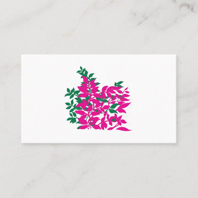 Visita Tarjeta de presentación (Anverso)