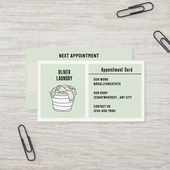 Visita Tarjeta de presentación (Anverso/Reverso In Situ)