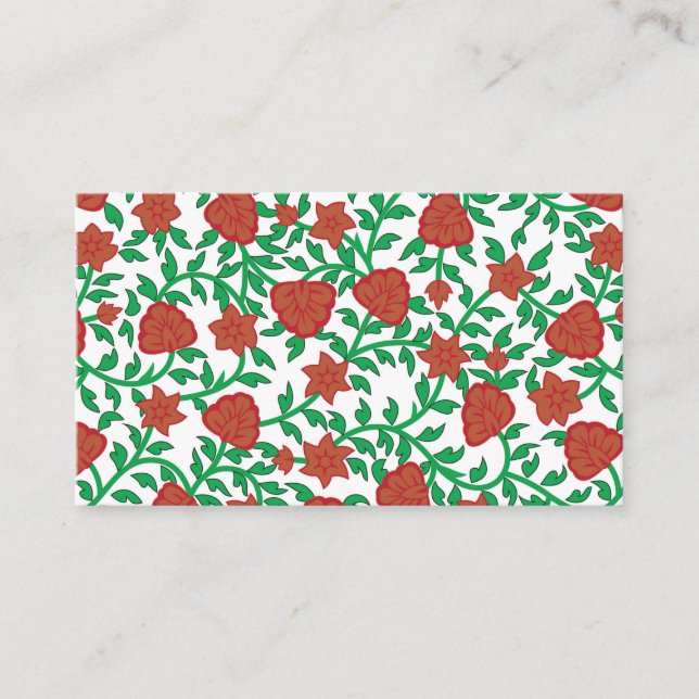 Visita Tarjeta de presentación (Anverso)