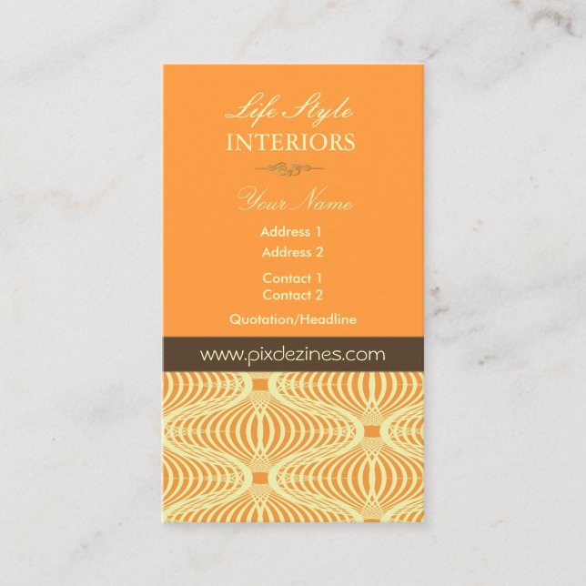 Visita Tarjeta de presentación (Anverso)