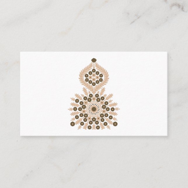 Visita Tarjeta de presentación (Anverso)