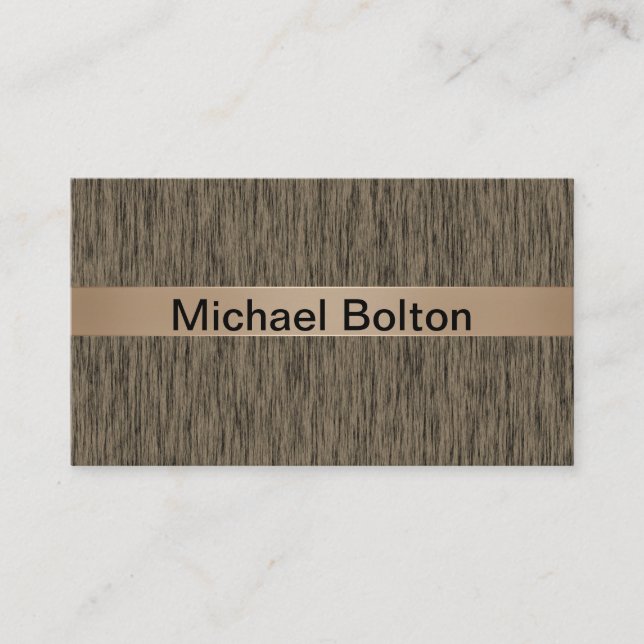 Visita Tarjeta de presentación (Anverso)