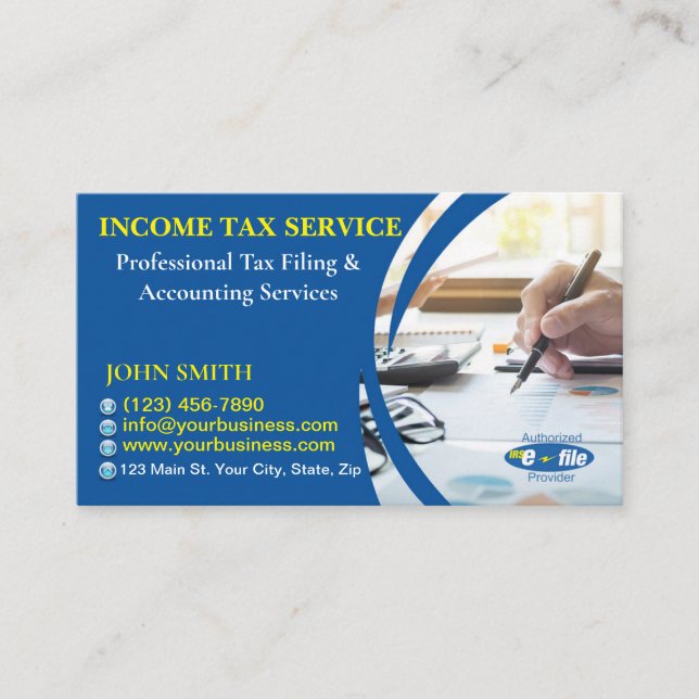 Visita Tarjeta de presentación (Anverso)