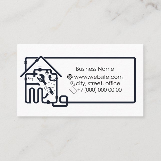 Visita Tarjeta de presentación (Anverso)