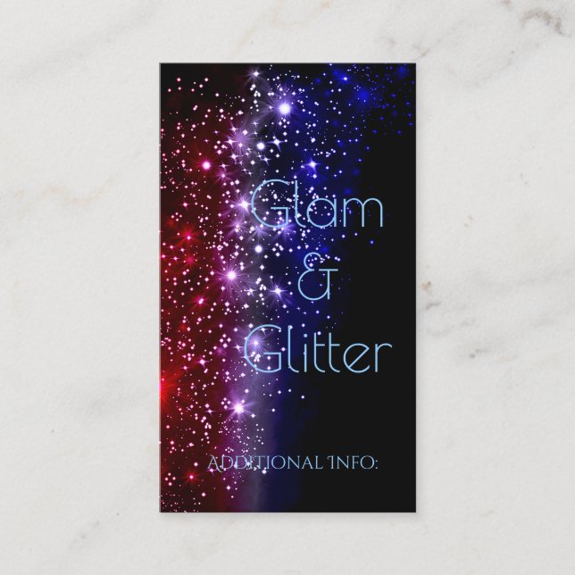 Visita Tarjeta de presentación 2 de Red White & Blue Spar (Anverso)