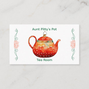 Visita Tarjeta de presentación Adorable Teapot