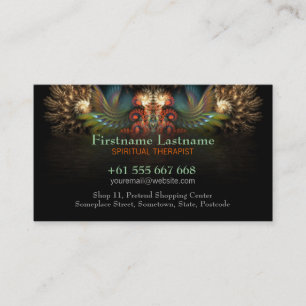 Visita Tarjeta de presentación Alas del Espíritu Fractal