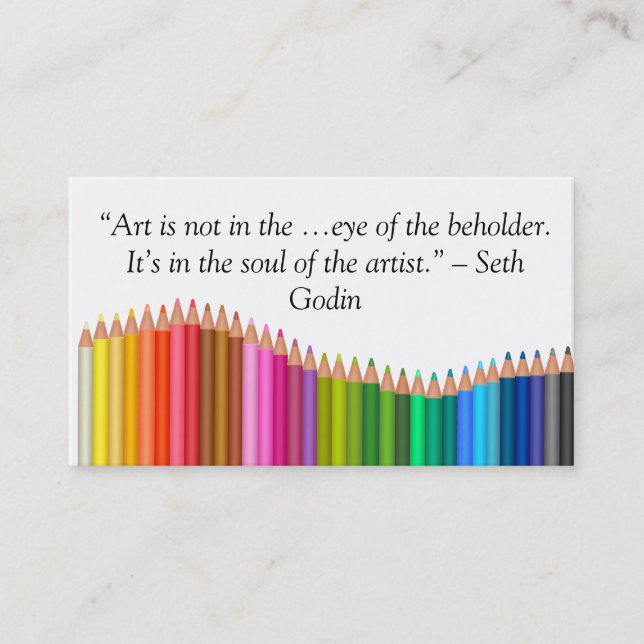 Visita Tarjeta de presentación/Artista (Anverso)