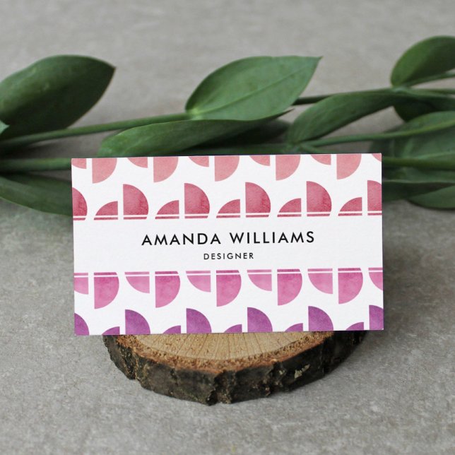 Visita Tarjeta de presentación artística abstracta modern (Subido por el creador)