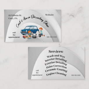 Visita Tarjeta de presentación automática de 3,5" x 2,0"