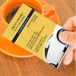 Visita Tarjeta de presentación automática de coches