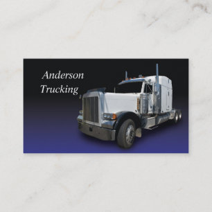 Visita Tarjeta de presentación blanca Semi