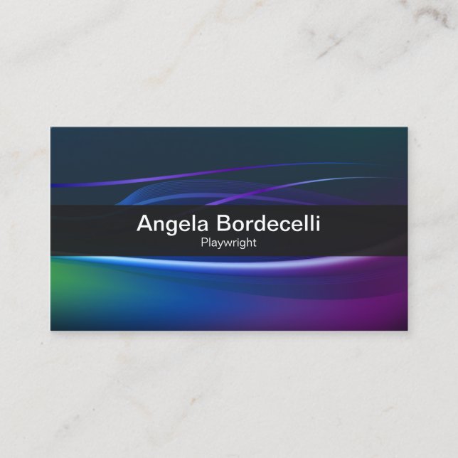 Visita Tarjeta de presentación Borealis Lights (Anverso)