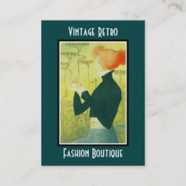 Visita Tarjeta de Presentación Boutique de Moda Vintage R