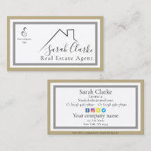 Tarjeta de presentación C21 Black Rooftop