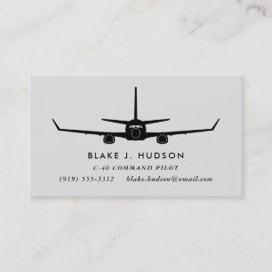 Visita Tarjeta de presentación C-40 737 de Silhouette Pi