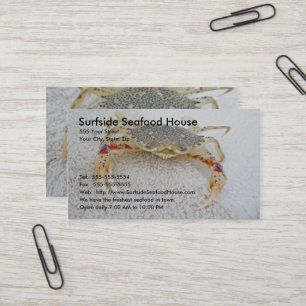 Visita Tarjeta de presentación Calico Crab