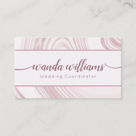 Visita Tarjeta de presentación caligráfica manuscrita de 