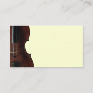 Visita Tarjeta de presentación Cello (Personalizable)