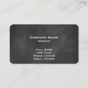 Visita Tarjeta de presentación Chalkboard Dandelion