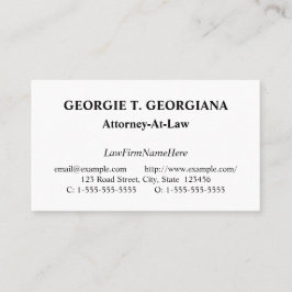 Visita Tarjeta de presentación clásica, nostálgica y trad