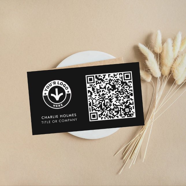 Visita Tarjeta de Presentación Código QR | Diseño Moderno (Subido por el creador)