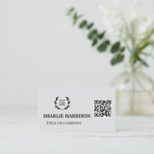 Visita Tarjeta de presentación con código QR