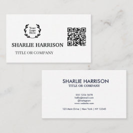 Visita Tarjeta de Presentación con Código QR