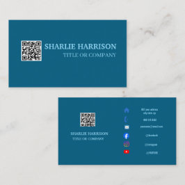 Visita Tarjeta de Presentación con Código QR