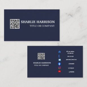 Visita Tarjeta de Presentación con Código QR
