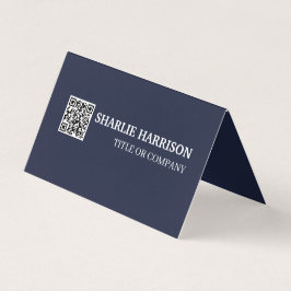 Visita Tarjeta de Presentación con Código QR