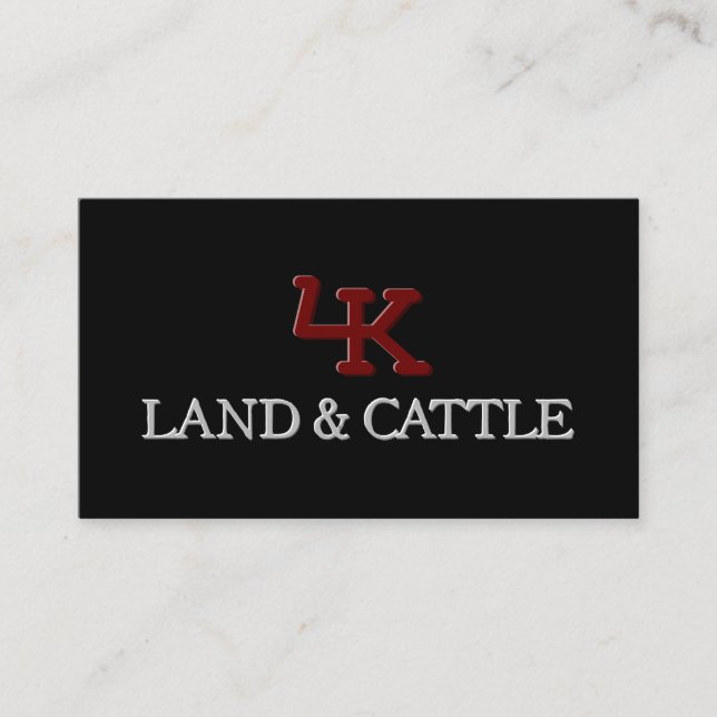 Visita Tarjeta de presentación con efecto Grabado en reli (Anverso)