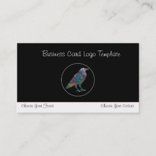 Visita Tarjeta de presentación con el logotipo de cuerda