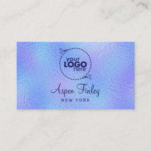 Visita Tarjeta de presentación con el logotipo elegante d