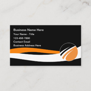 Visita Tarjeta de presentación con el logotipo empresaria