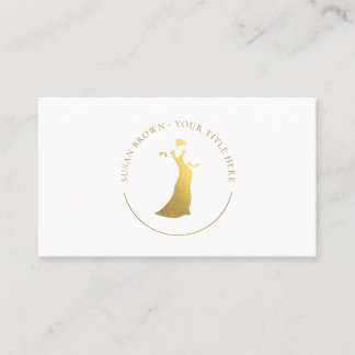 Visita Tarjeta de presentación con el logotipo "Fashion B