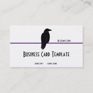 Visita Tarjeta de presentación con el logotipo Silhouett