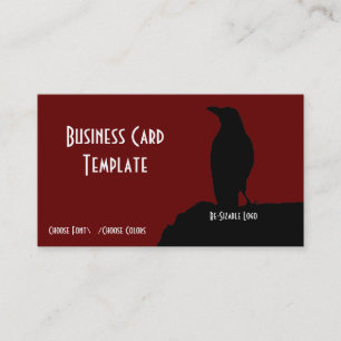 Visita Tarjeta de presentación con el logotipo Silhouette