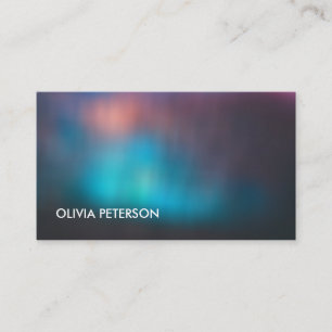 Visita Tarjeta de presentación con estilo brillante de fo